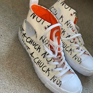 Converse (UNT1TL3D), Size:8, Color:Egret/White/Bold Mandarin